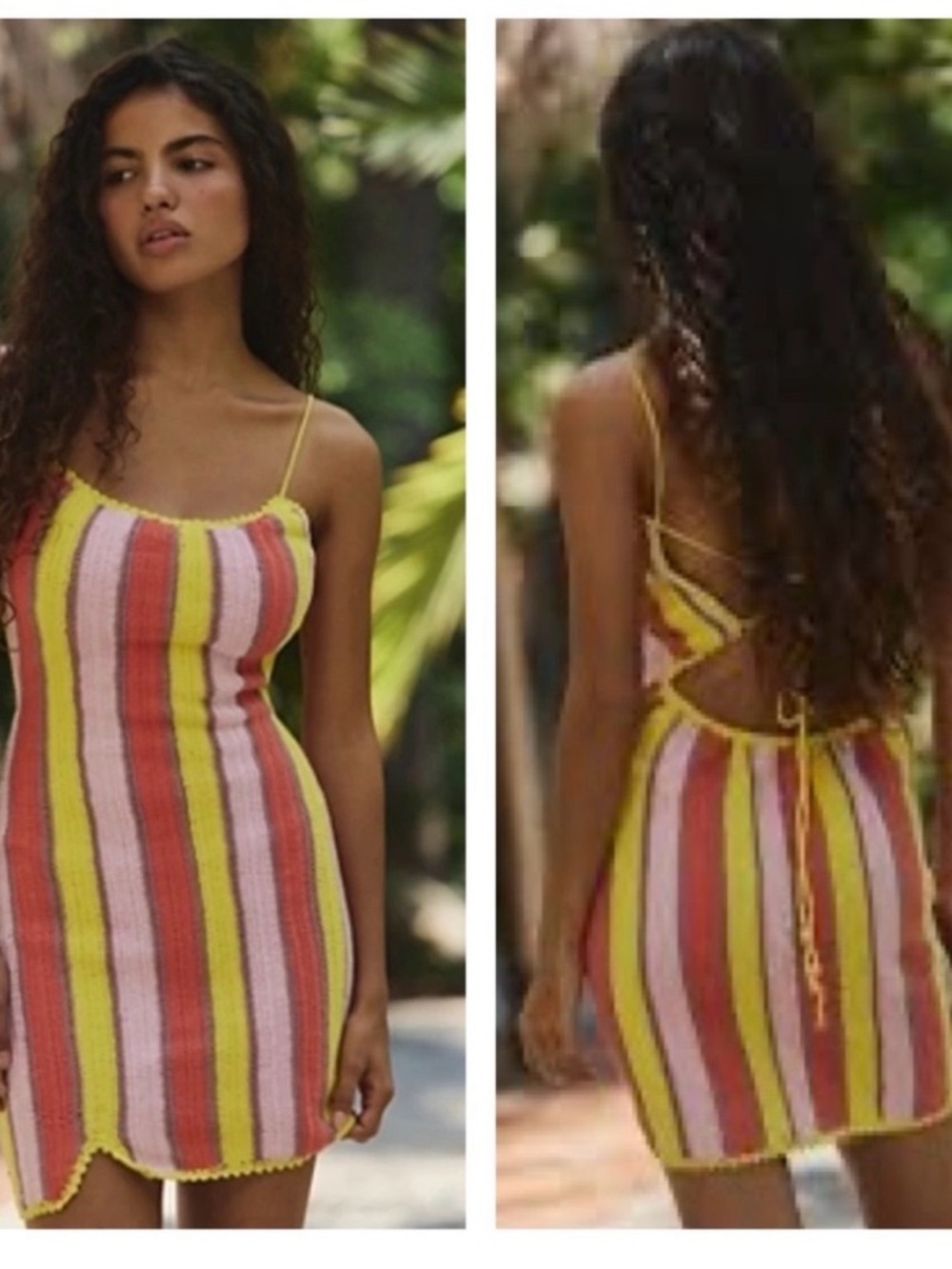 FREE PEOPLE CROCHET DRESS